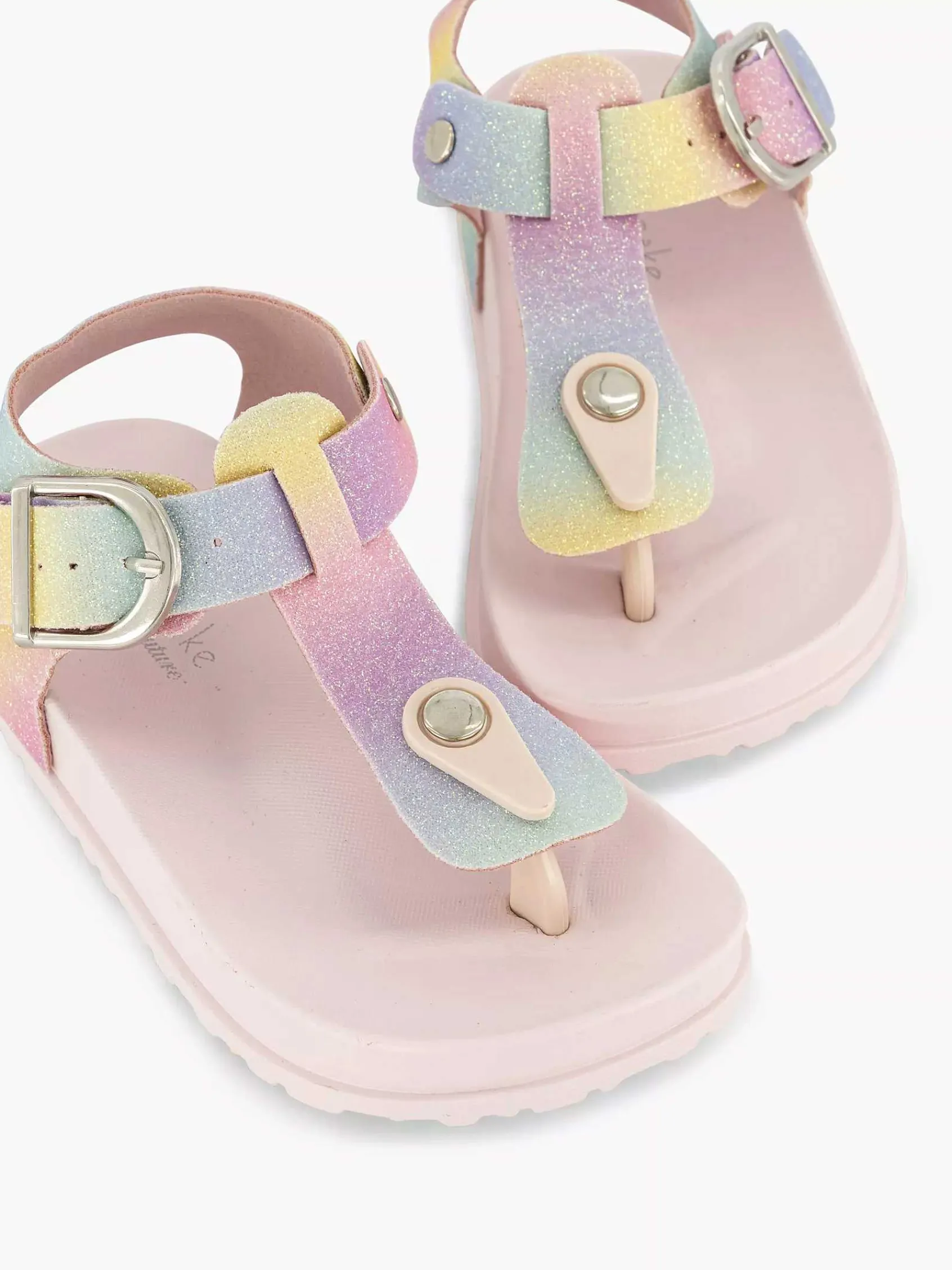 Jongensschoenen|Cupcake Couture Gekleurde Glitter Sandaal
