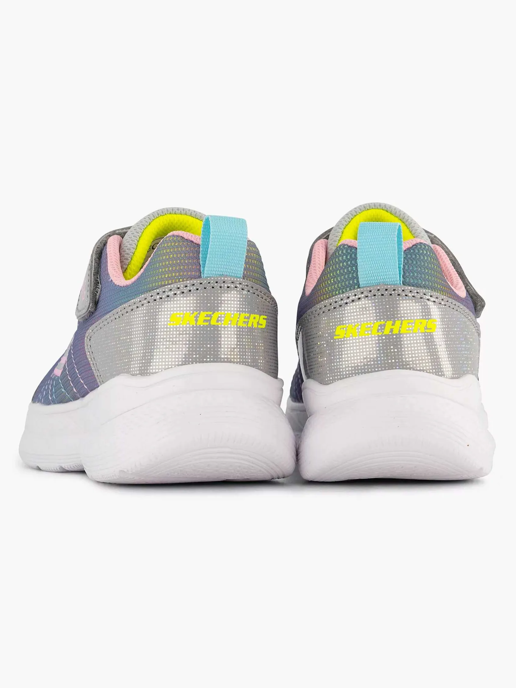 Babyschoenen|Skechers Gekleurde Snap Sprints 2.0 - Stars Away