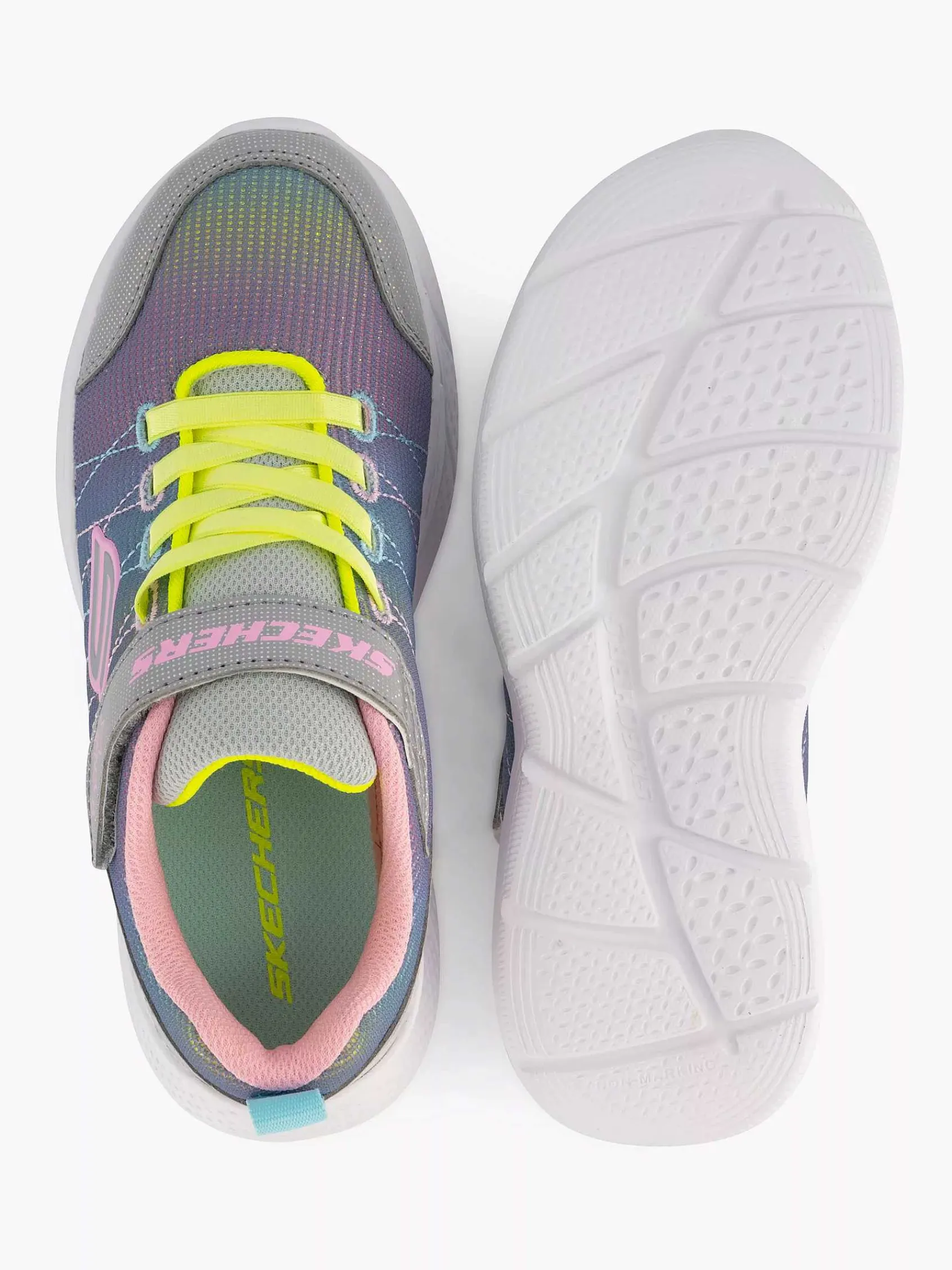 Babyschoenen|Skechers Gekleurde Snap Sprints 2.0 - Stars Away