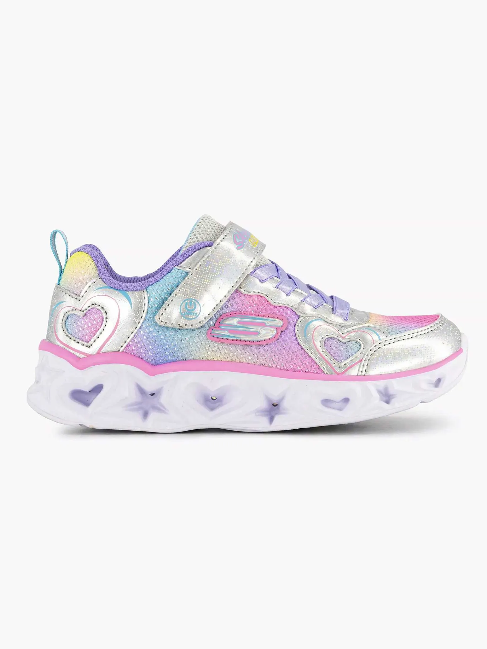 Babyschoenen|Skechers Gekleurde Sneaker Lichtjes