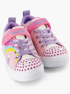 Jongensschoenen|Skechers Gekleurde Twinkle Sparks - Unicorn Charme