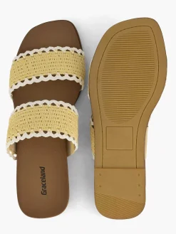 Slippers|Graceland Gele Slipper