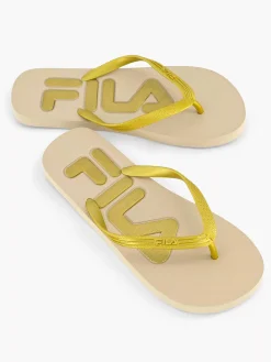 Sandalen|FILA Gele Teenslipper