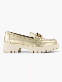 Instappers|Oxmox Gouden Chunky Loafer