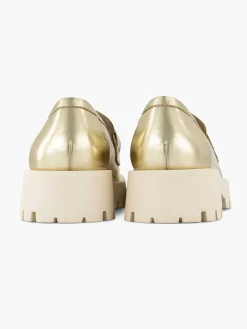 Instappers|Oxmox Gouden Chunky Loafer