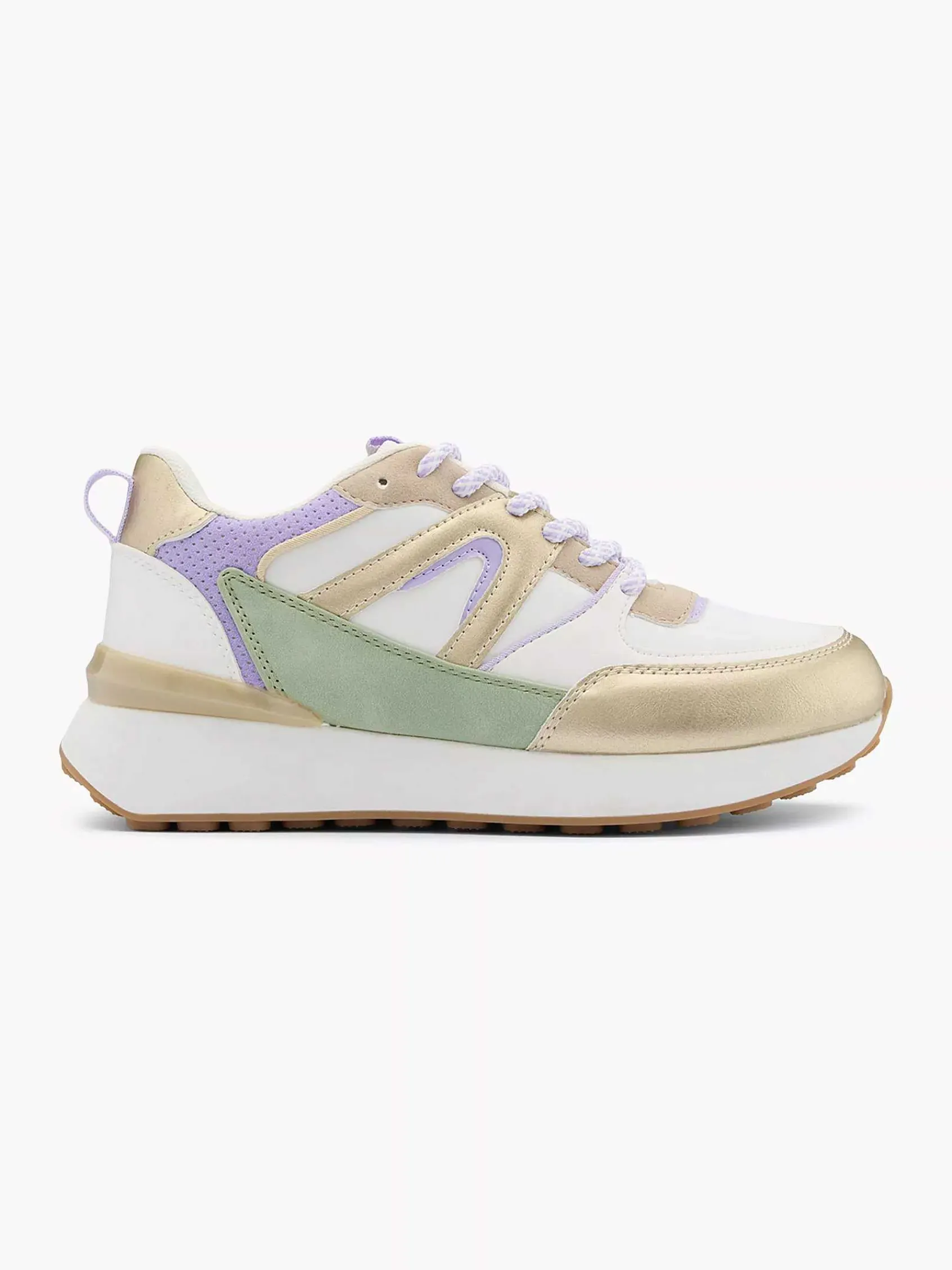 Sneakers|Graceland Gouden Chunky Sneaker