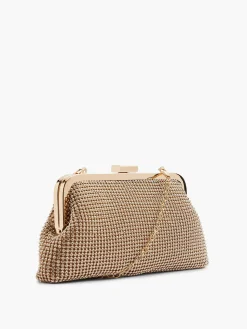 Online Exclusive Accessoires|Graceland Gouden Clutch Glitters