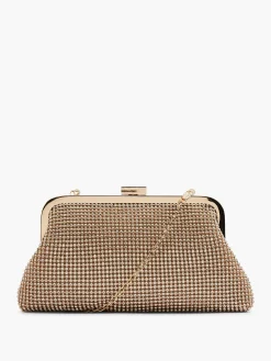 Online Exclusive Accessoires|Graceland Gouden Clutch Glitters