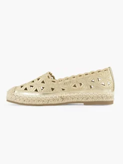 Instappers|Graceland Gouden Espadrille