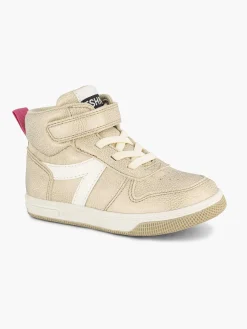 Jongensschoenen|Cupcake Couture Gouden Hoge Sneaker