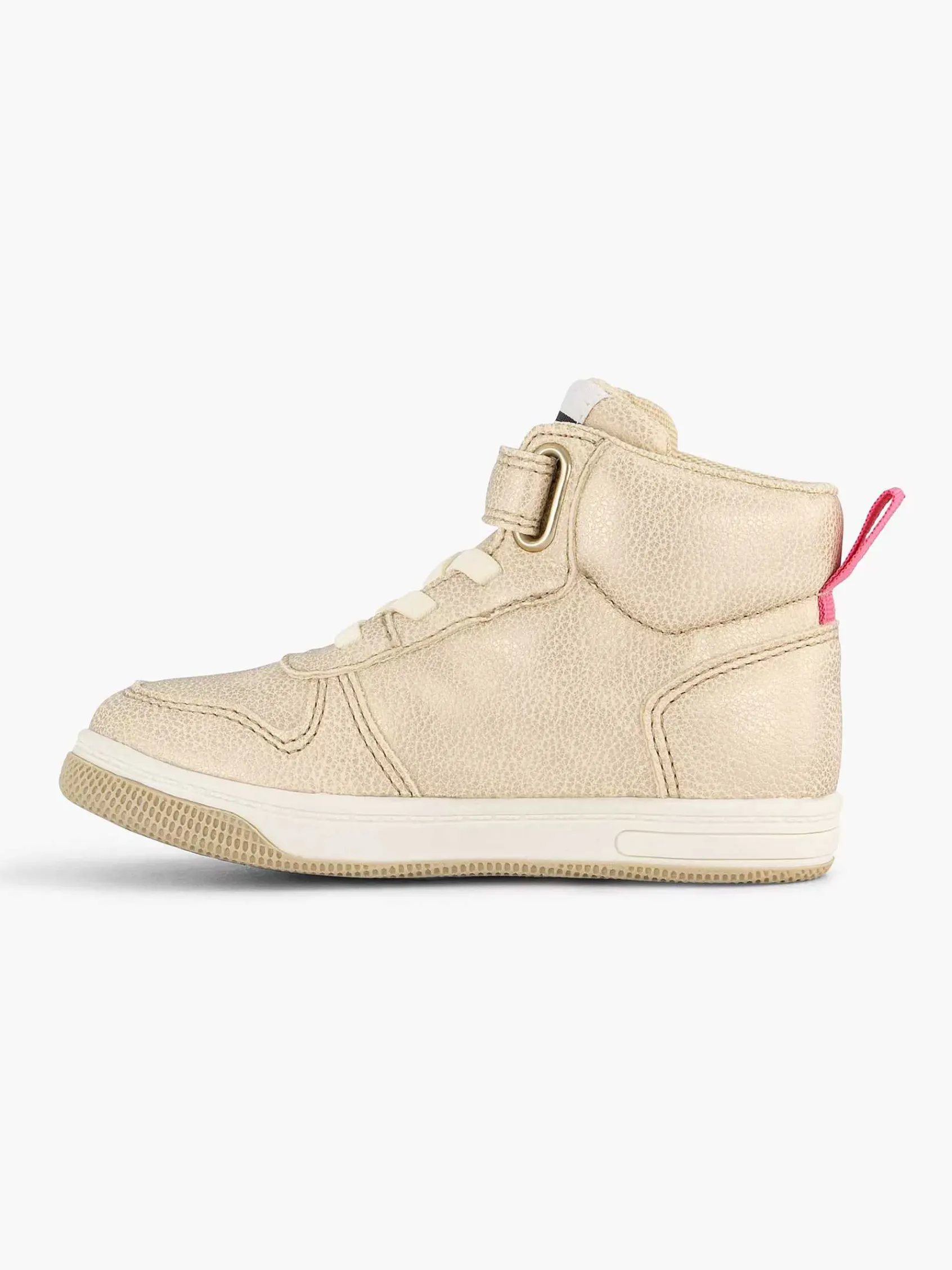 Jongensschoenen|Cupcake Couture Gouden Hoge Sneaker