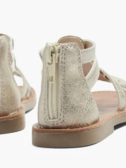 Jongensschoenen|Cupcake Couture Gouden Metallic Sandaal