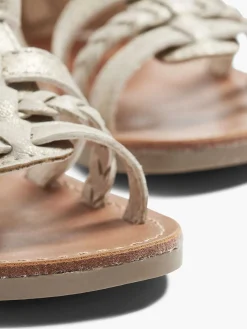 Jongensschoenen|Cupcake Couture Gouden Metallic Sandaal