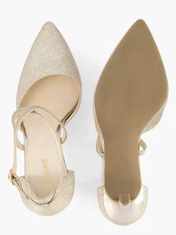 Pumps|Graceland Gouden Pump Glitter
