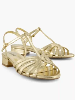 Sandalen|Graceland Gouden Sandaal