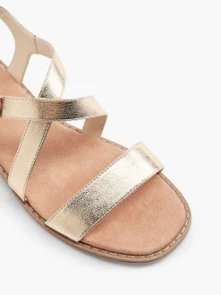 Sandalen|Graceland Gouden Sandaal