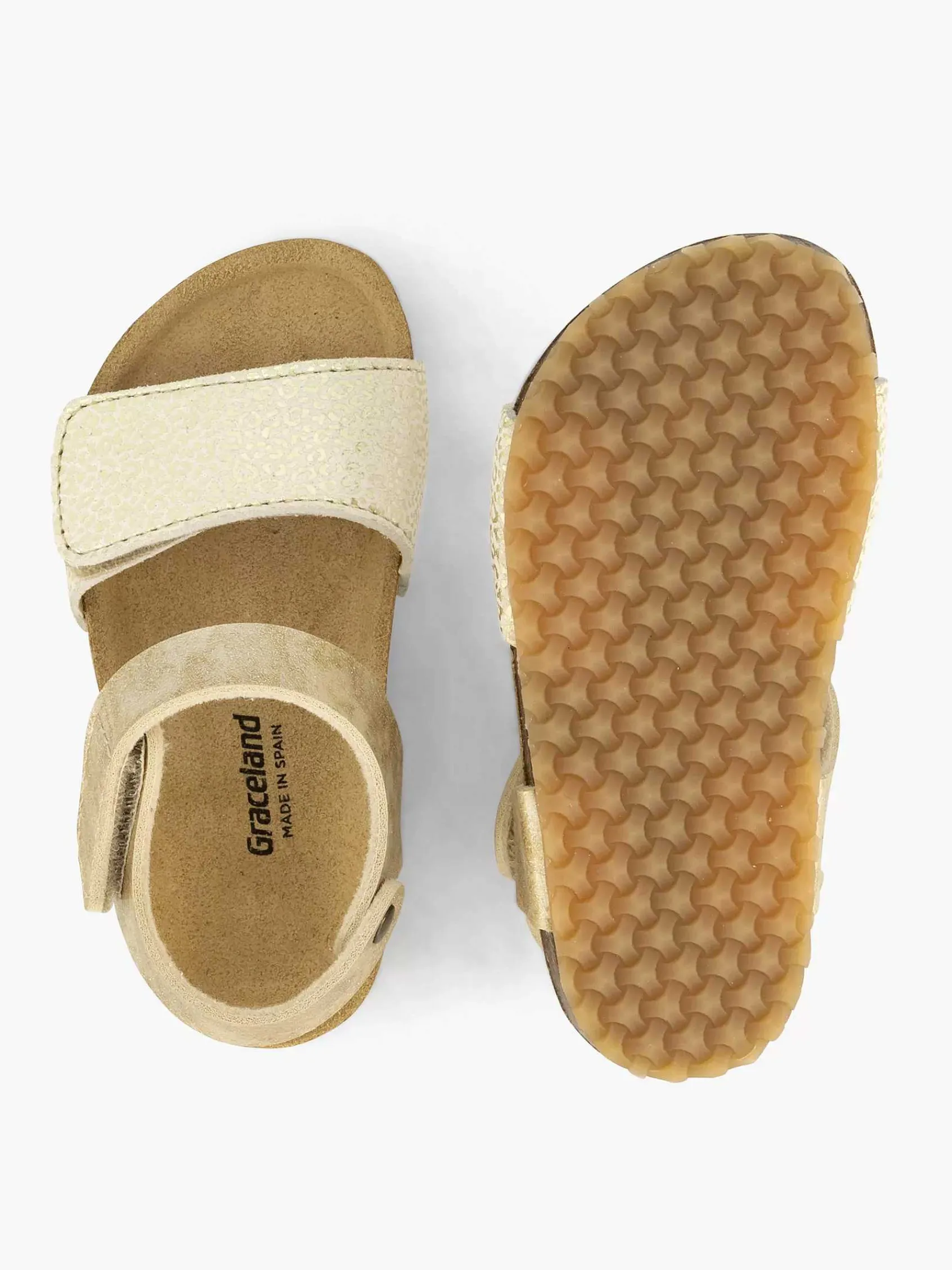 Babyschoenen|Graceland Gouden Sandaal