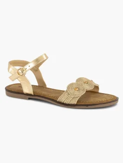 Sandalen|Graceland Gouden Sandaal
