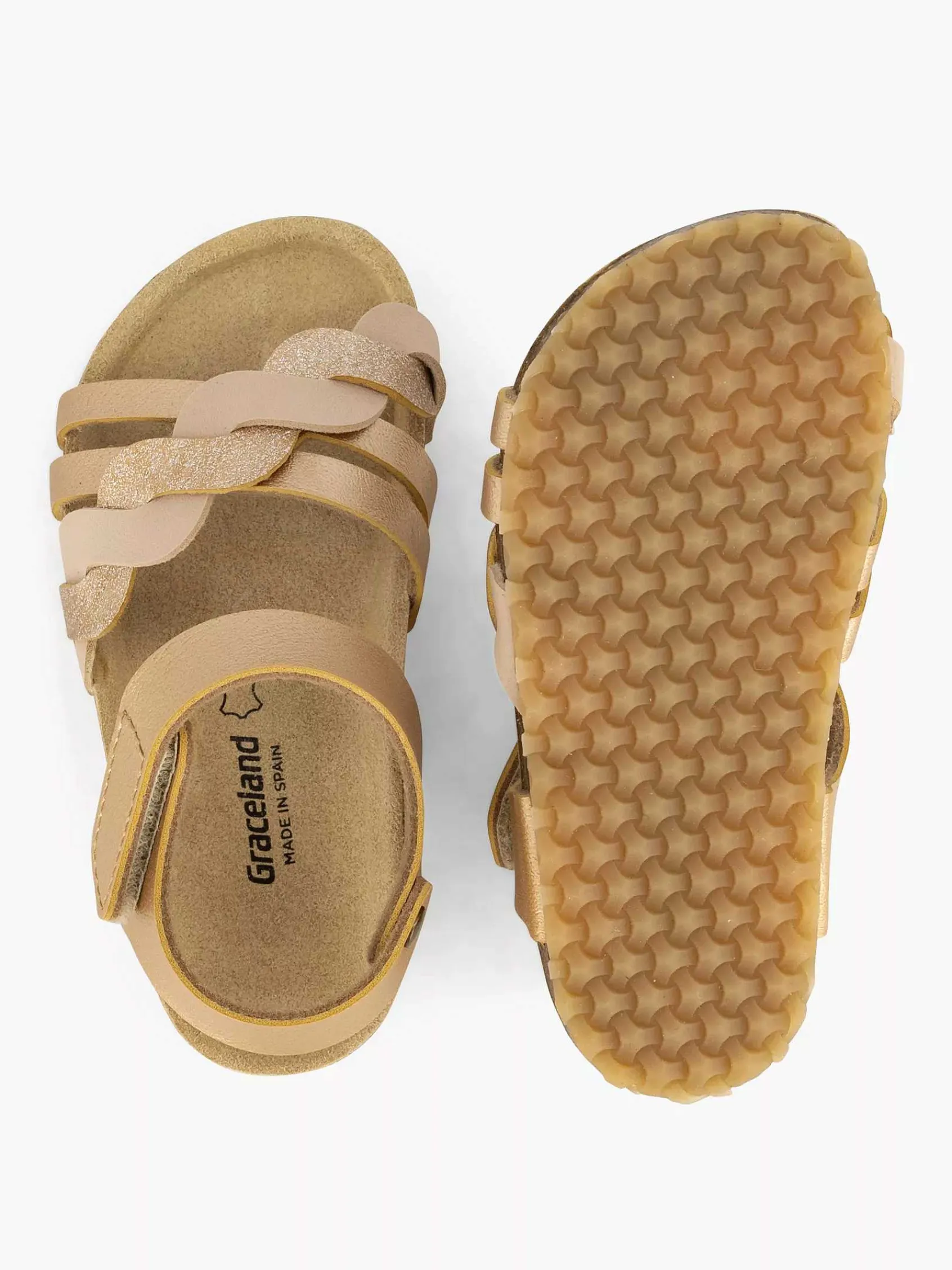 Babyschoenen|Graceland Gouden Sandaal