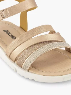 Jongensschoenen|Graceland Gouden Sandaal Glitters