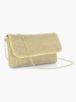 Online Exclusive Accessoires|Graceland Gouden Schoudertas Steentjes