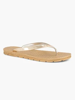 Slippers|Blue Fin Gouden Teenslipper