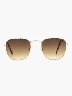 Online Exclusive Accessoires|Graceland Gouden Zonnebril Met Bruine Glazen