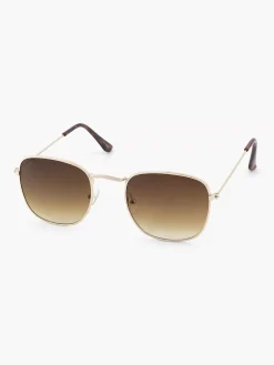 Online Exclusive Accessoires|Graceland Gouden Zonnebril Met Bruine Glazen