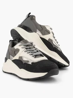 Sneakers|Oxmox Grijze Chunky Sneaker