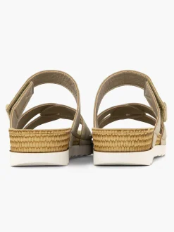Comfort Schoenen|Easy Street Grijze Comfort Slipper