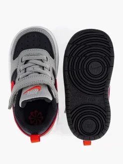 Jongensschoenen|Nike Grijze Court Borough Low Recraft