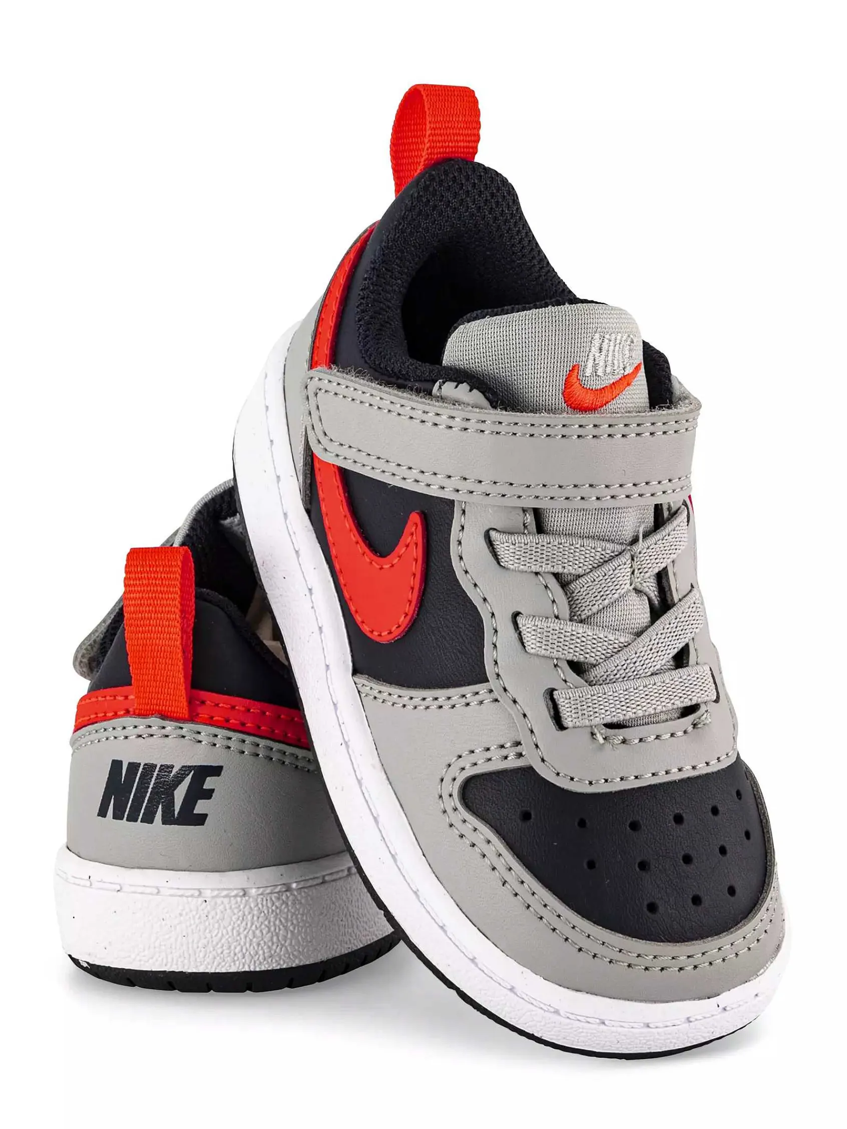 Jongensschoenen|Nike Grijze Court Borough Low Recraft