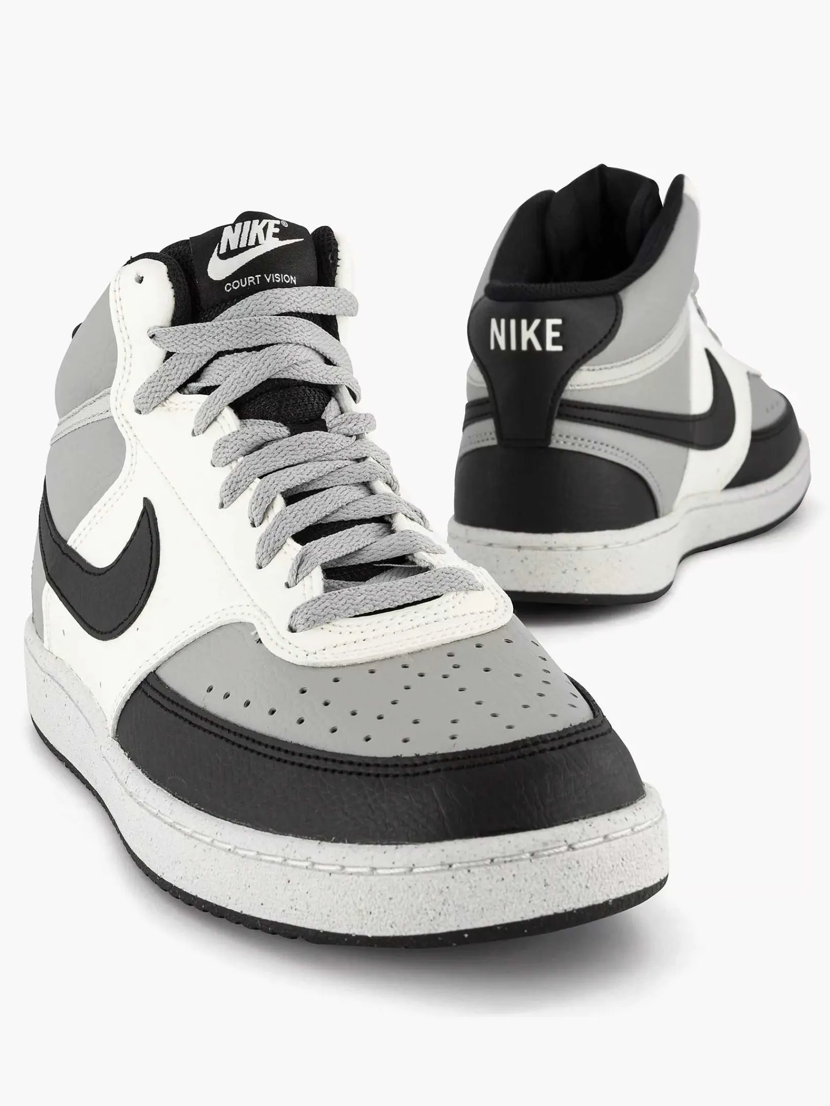Sneakers|Nike Grijze Court Vision Mid Next Nature