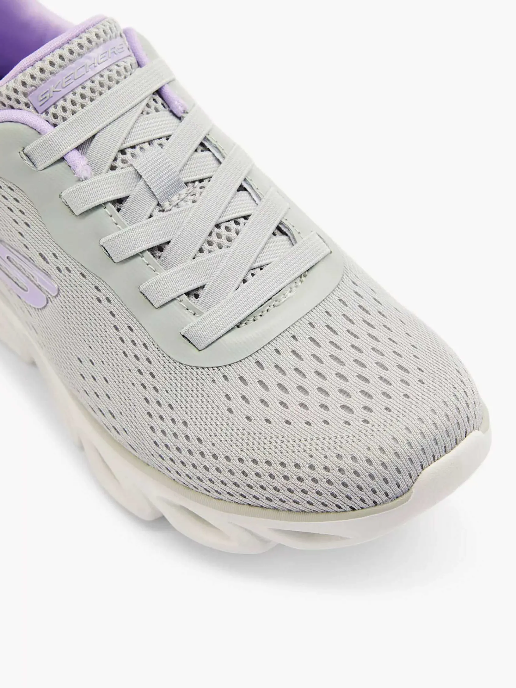 Sneakers|Skechers Grijze Glide - Lite - Back Slide