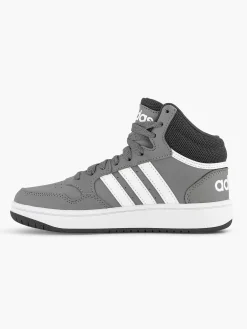 Jongensschoenen|adidas Grijze Hoops Mid 3.0 K