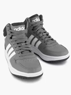 Jongensschoenen|adidas Grijze Hoops Mid 3.0 K