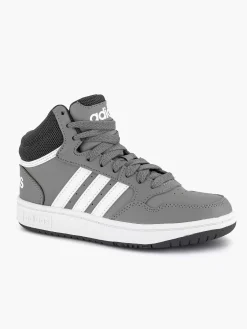 Jongensschoenen|adidas Grijze Hoops Mid 3.0 K