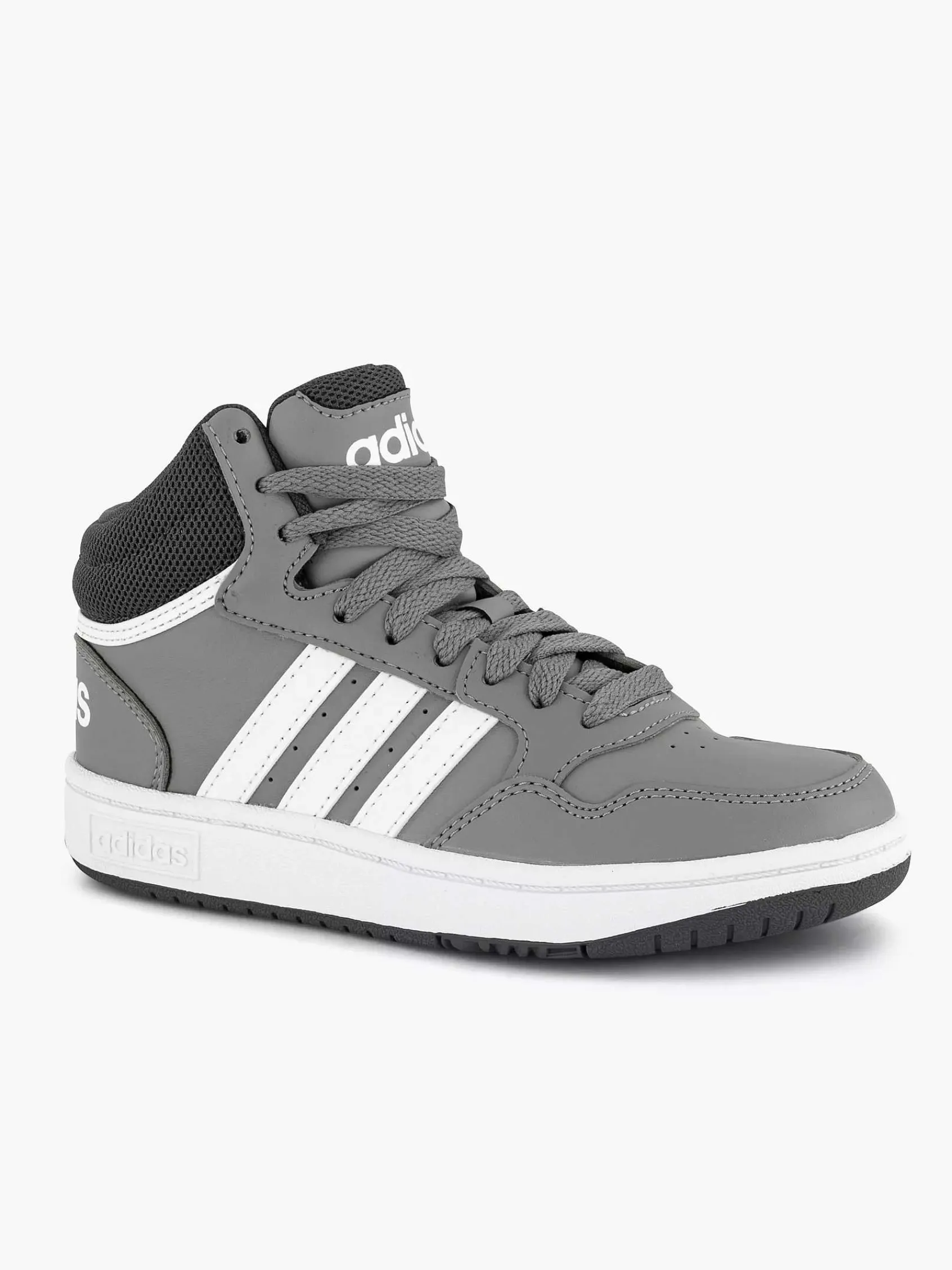 Jongensschoenen|adidas Grijze Hoops Mid 3.0 K