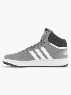 Jongensschoenen|adidas Grijze Hoops Mid 3.0 K