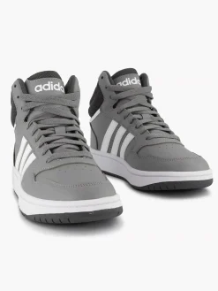 Jongensschoenen|adidas Grijze Hoops Mid 3.0 K