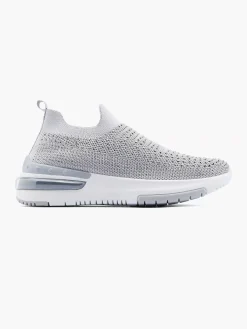 Sneakers|Graceland Grijze Instapper