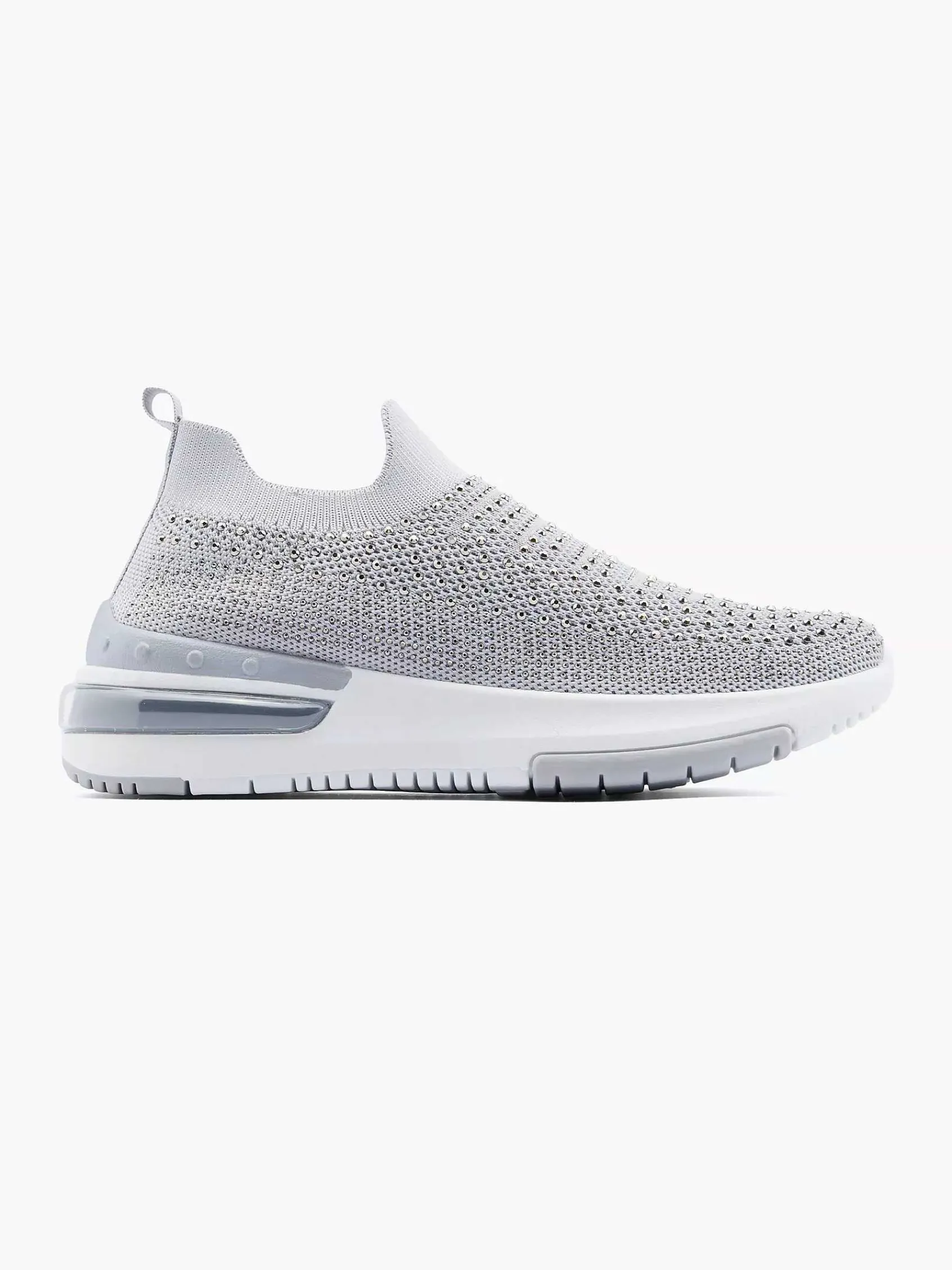 Sneakers|Graceland Grijze Instapper