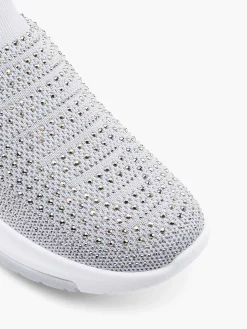 Sneakers|Graceland Grijze Instapper
