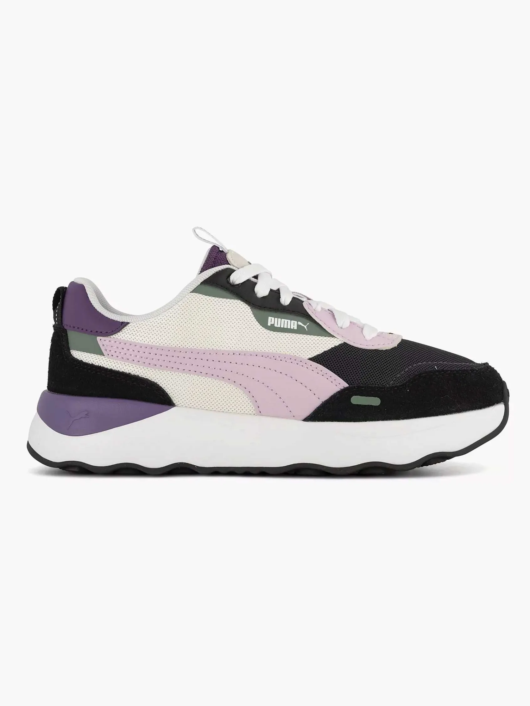 Sneakers|Puma Grijze Runtamed Platform