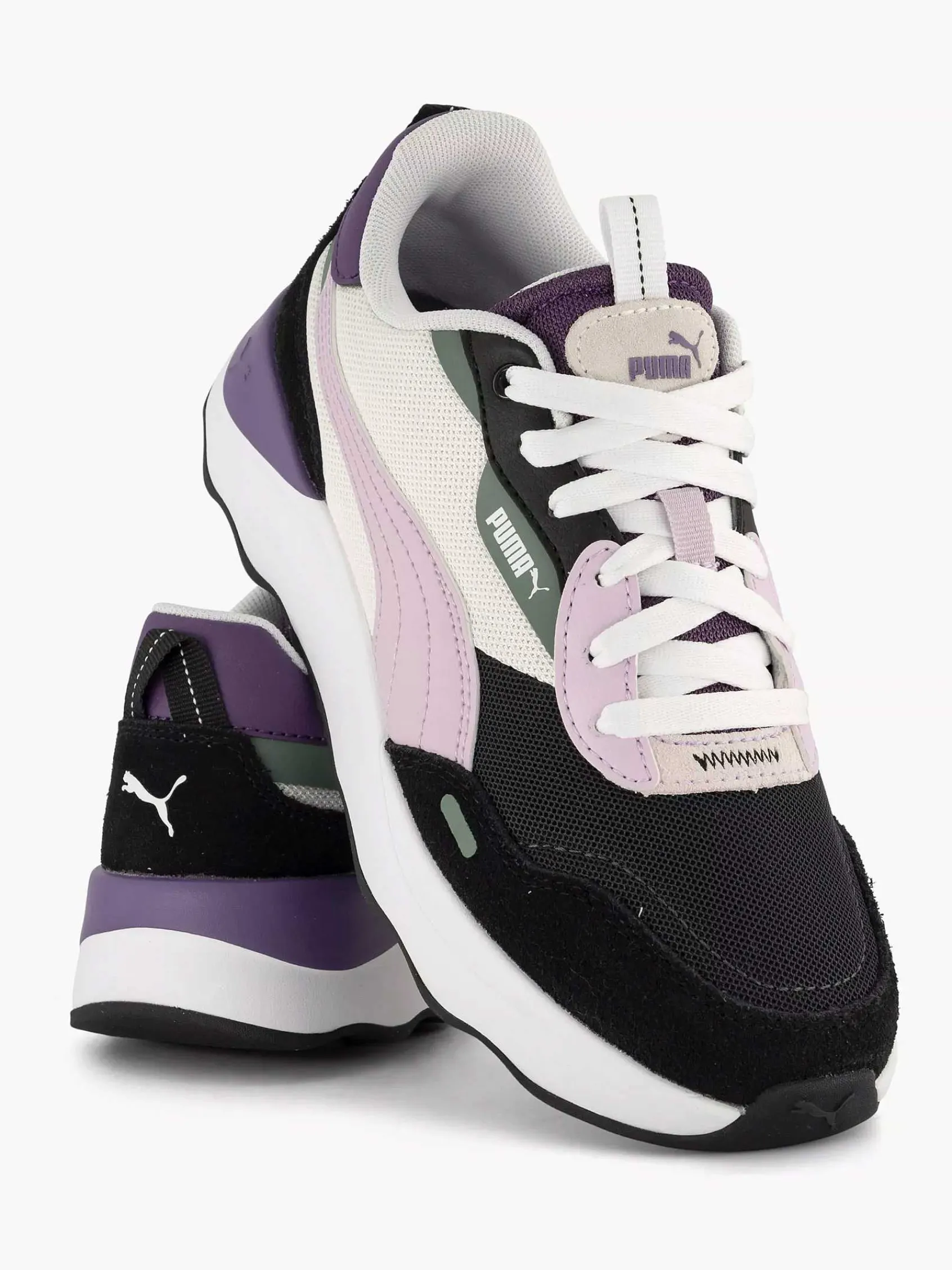 Sneakers|Puma Grijze Runtamed Platform