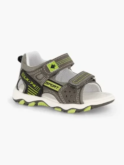 Jongensschoenen|Bobbi-Shoes Grijze Sandaal