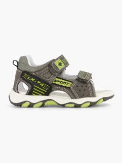 Jongensschoenen|Bobbi-Shoes Grijze Sandaal