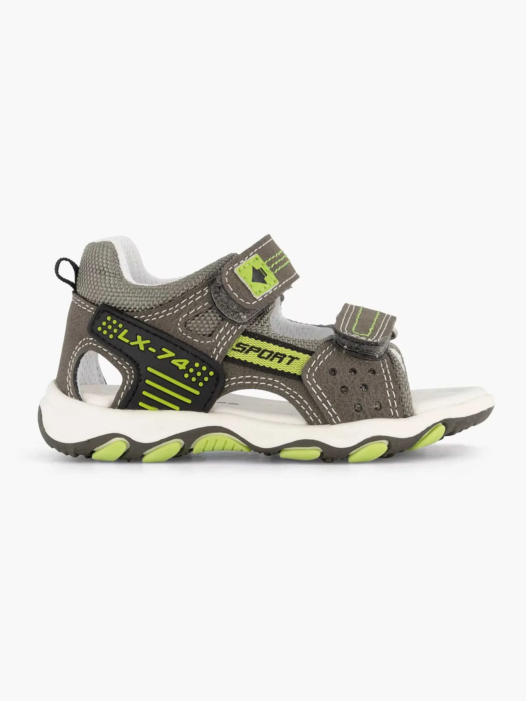 Jongensschoenen|Bobbi-Shoes Grijze Sandaal