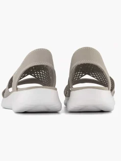 Sandalen|Skechers Grijze Sandalen Neon Star