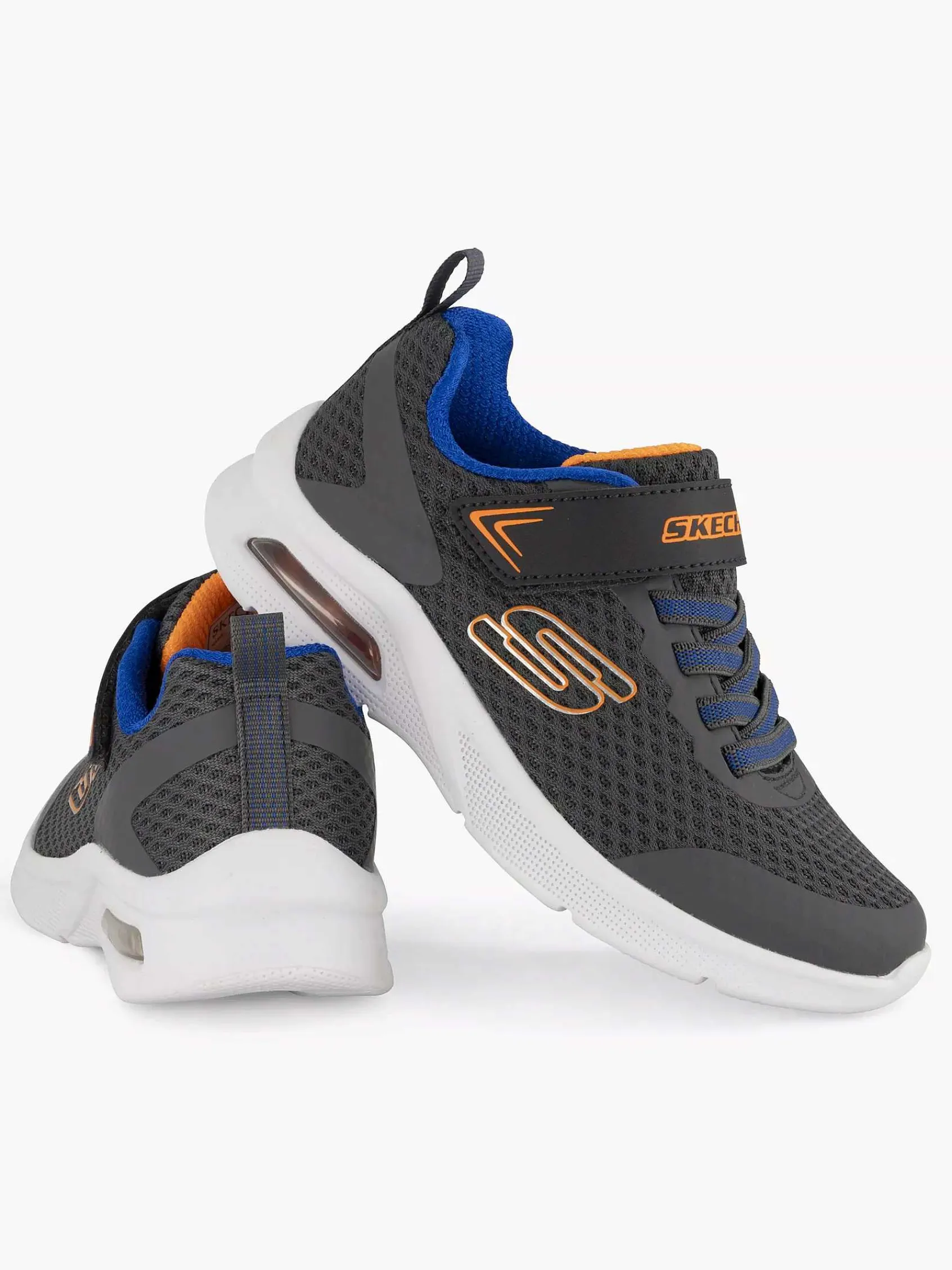 Jongensschoenen|Skechers Grijze Sneaker